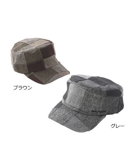 ＼期間限定SALE 20%OFF／【メンズ＆レディスボトム＆雑貨フェア】《～10/31 thu.迄》パッチワークワークキャップ【メンズ】