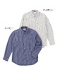 【JAPAN FABRIC】起毛ヘリンボンストライプB Dシャツ