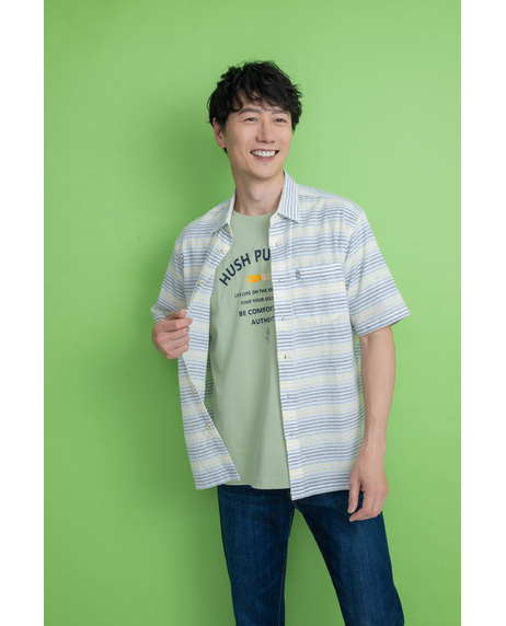 前面ロゴPT半袖Tシャツ