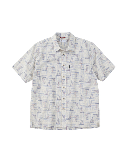【JAPAN FABRIC】リップルマリンモチーフPTシャツ【キングサイズ】