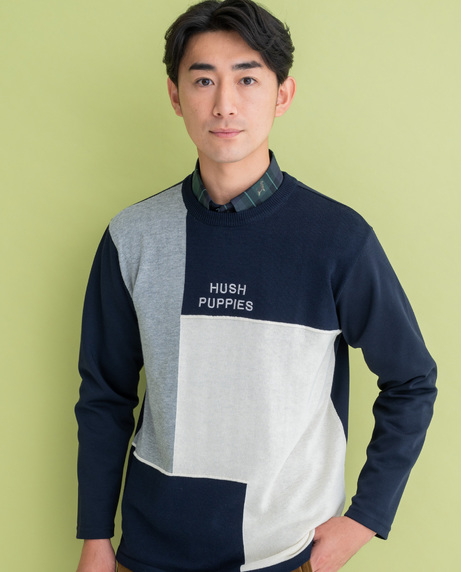 ＼タイムセール／【WEB限定】<br>《期間限定!! ～11/5 Tue.13時迄》<br>12GニットポンチHB長袖Tシャツ