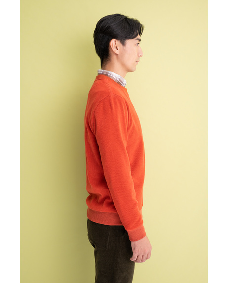 ＼タイムセール／【WEB限定】<br>《期間限定!! ～11/5 Tue.13時迄》<br>【MADE IN JAPAN】あったかニットコールトレーナー